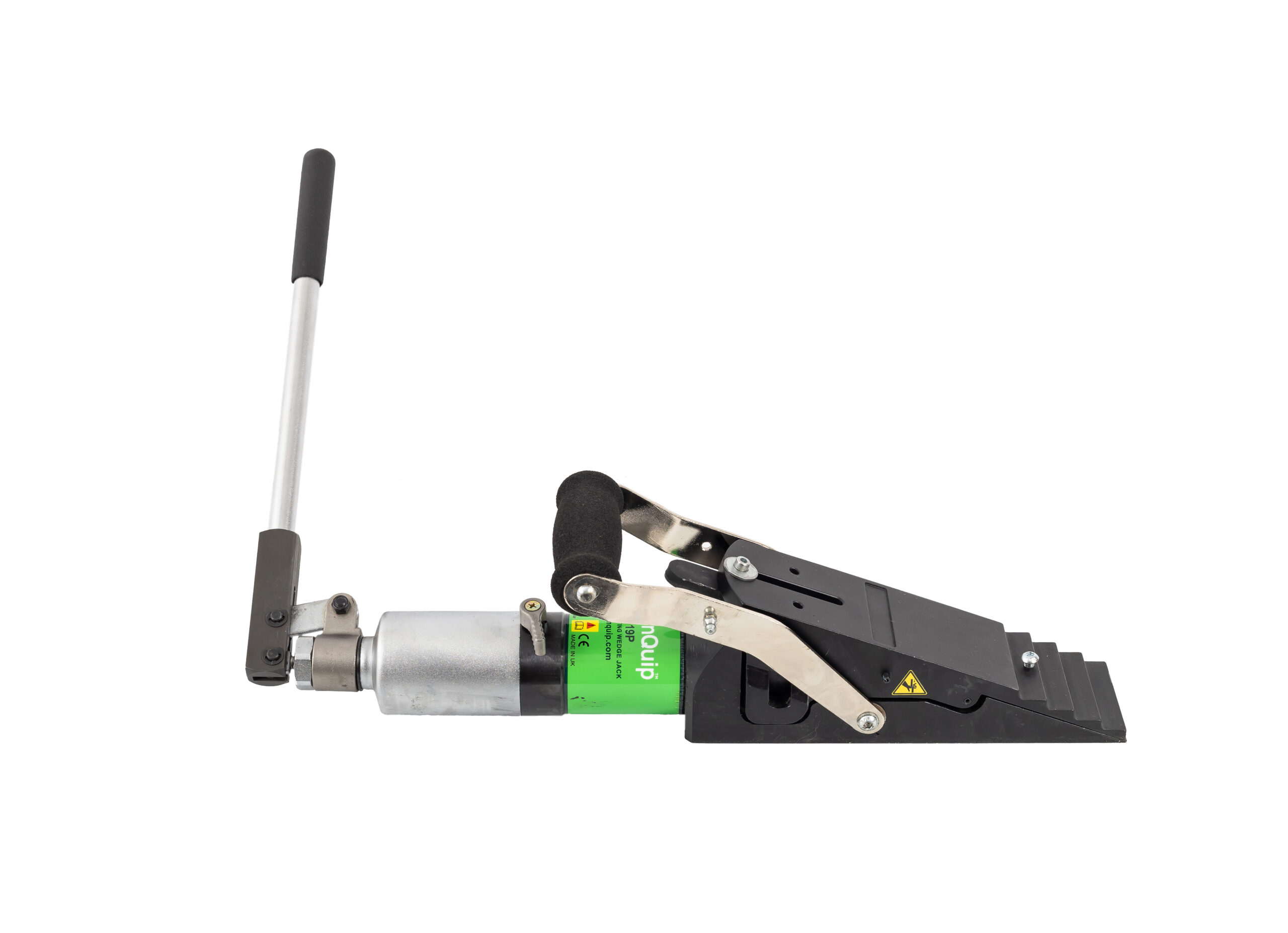 WJ19P vertical lifting wedge jack with integrated pump