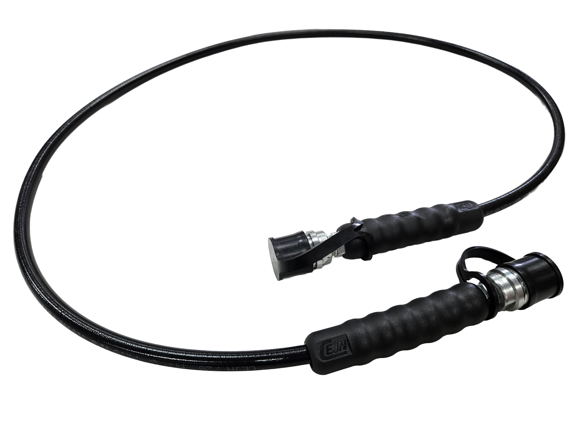 10KH7 10,000 PSI hydraulic hose 7ft with screw couplers